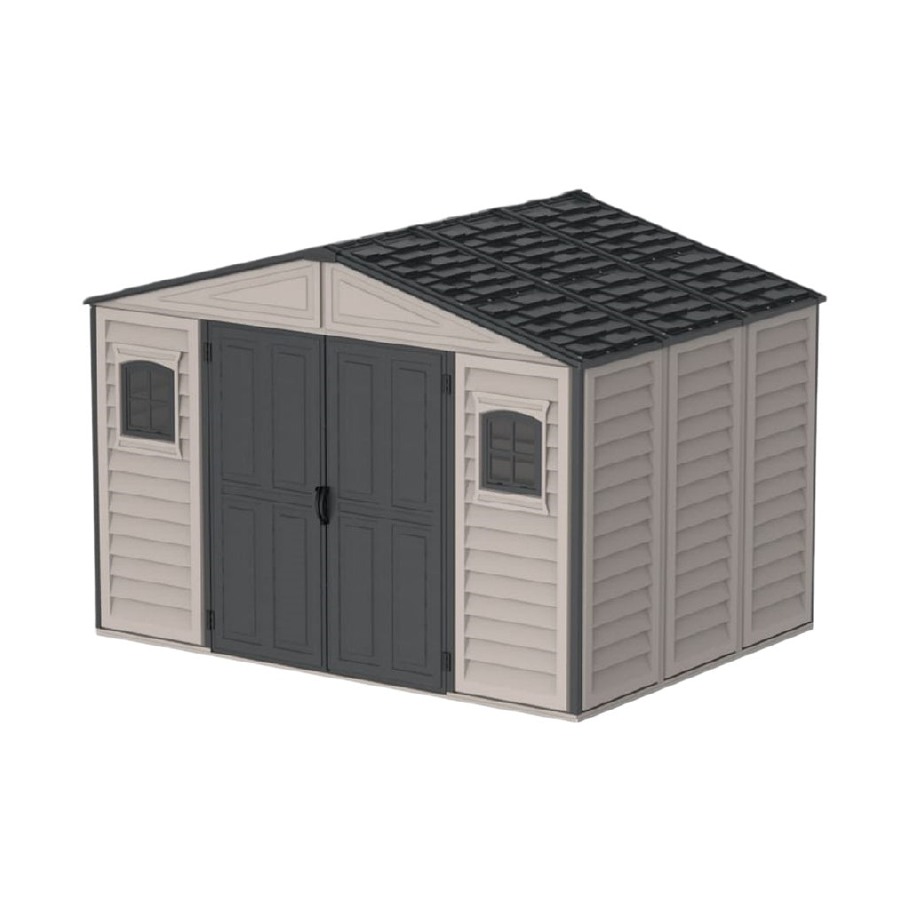 Abri de jardin en résine pour rangement extérieur - 150 x 100 x 120