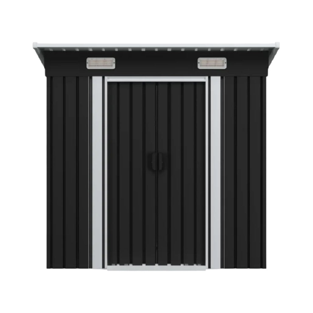Abri de jardin en métal pour rangement extérieur - 120 x 80 x 120