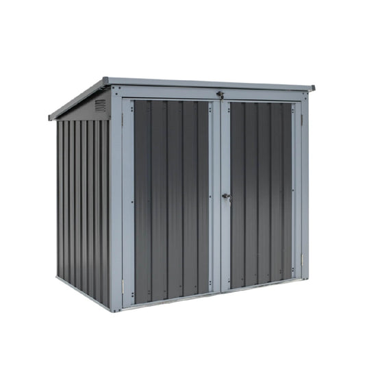 Abri de jardin en métal pour rangement d'outils - 150 x 100 x 120