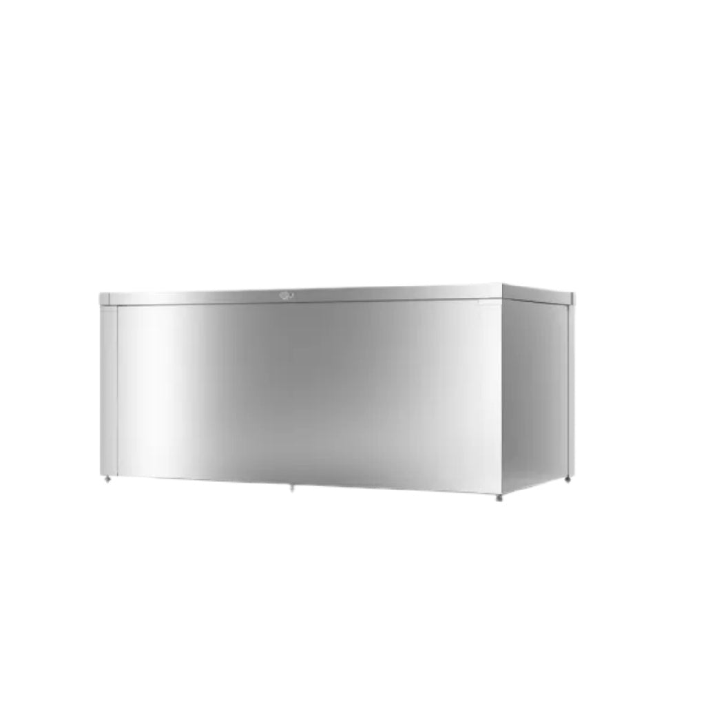 Congélateur vertical pour usage commercial en acier inoxydable - 150 x 70 x 80